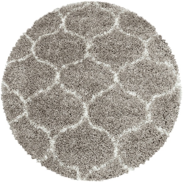 Ayyildiz Teppiche Hochflor-Teppich »SALSA 3201«, rund, 50 mm Höhe