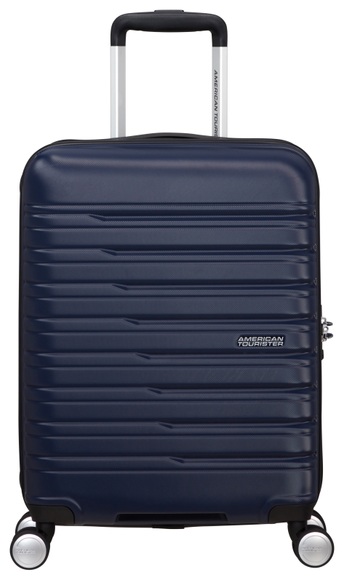 American Tourister® Hartschalen-Trolley »FLASHLINE 55«, 4 Rollen, Handgepäck-Koffer Reisegepäck Koffer TSA-Zahlenschloss