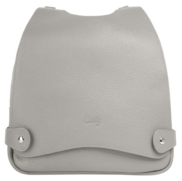 Cluty Cityrucksack, echt Leder, Made in Italy