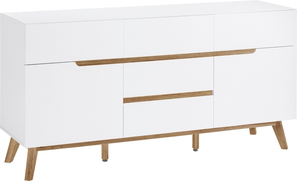 Mca Furniture - Kommode - Weiss und Braun