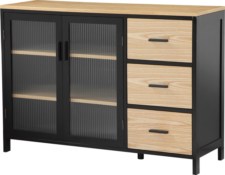 Timbers Sideboard »Spokane«, Teilmassiv, in 2 Breiten