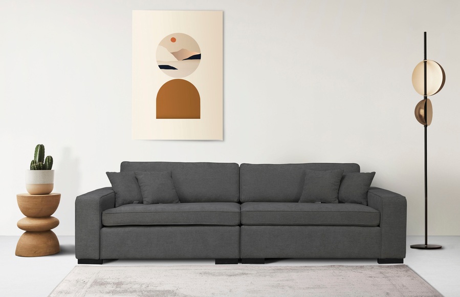 Guido Maria Kretschmer Home&Living 2-Sitzer »Skara XXL«, Lounge-Sofa XXL mit Federkern-Polsterung, in vielen Bezugsvarianten, auch recycelt