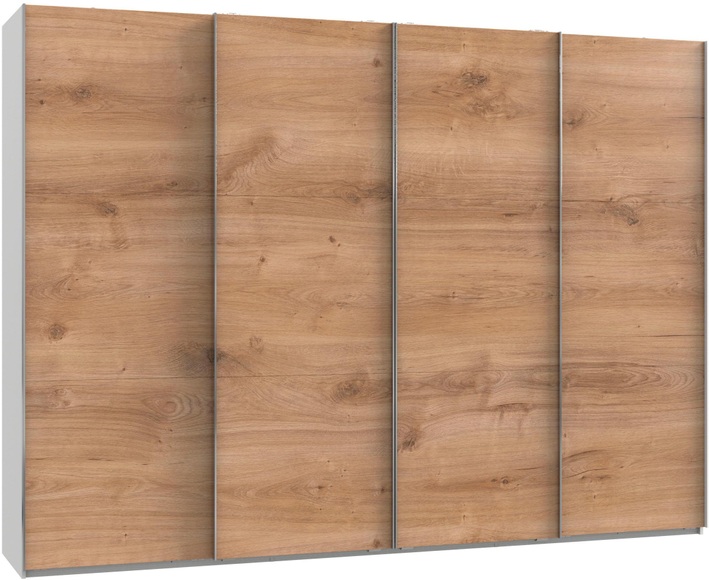 Fresh To Go Schwebetürenschrank »Level«, mit Synchronöffnung