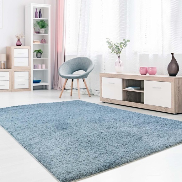 Hochflor-Teppich, »Softshine 2236«, Carpet City, rechteckig, Höhe 30 mm, maschinell gewebt