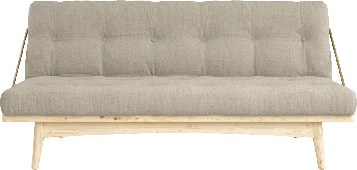Karup Design Schlafsofa »Folk«, (Set, 2 St.), aus massiven Kiefernholz, inkl. Futonmatratze