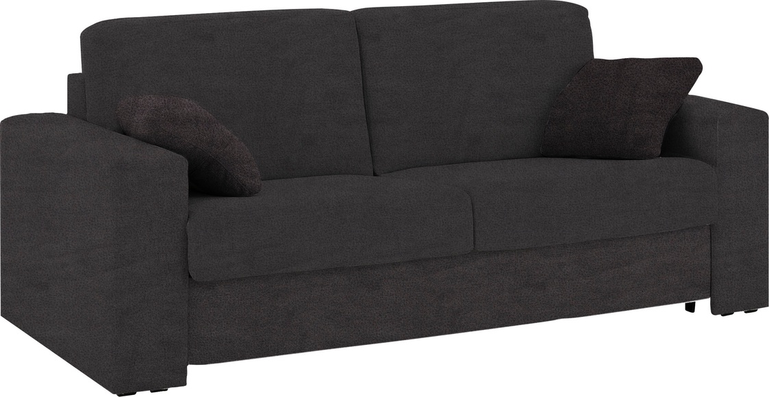 Home affaire Schlafsofa »Roma«, Dauerschlaffunktion, mit Unterfederung, Lattenrost und echter Matratze. Zum Ausfalten in hoher Qualität, in 2 Breiten