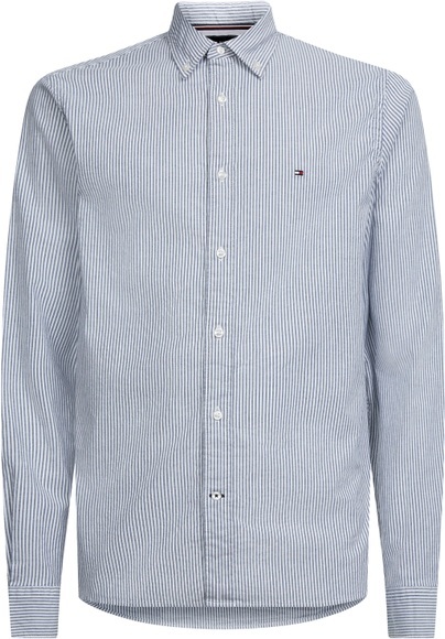 Tommy Hilfiger Langarmhemd »LA-Hemd Flex 1985 OXF STR«
