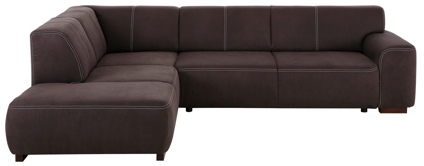 Home affaire Ecksofa »Laredo«, mit Federkern und wahlweise mit Bettfunktion