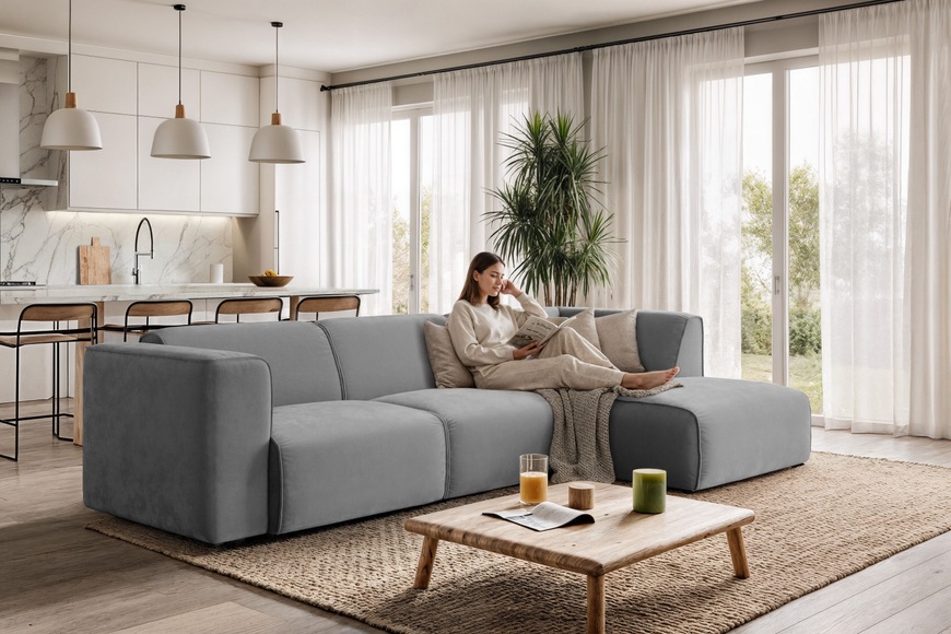 COUCH? Ecksofa »Fettes Polster«, Modulsofa Set, aber auch Module für individuelle Zusammenstellung s. 