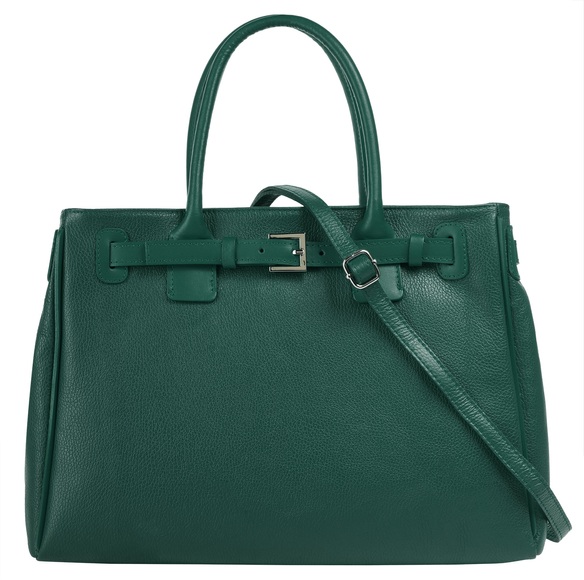 Cluty Henkeltasche, (1 tlg.), echt Leder, Made in Italy