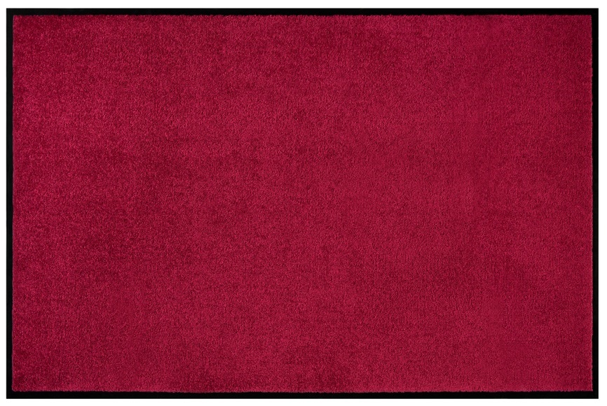 White Label - Fussmatte - 90 x 150 cm - Dunkelrot