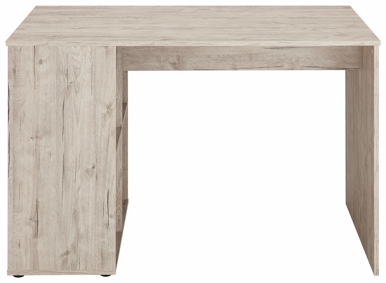 FMD Schreibtisch mit Regal 117×73×75 cm Sandeiche