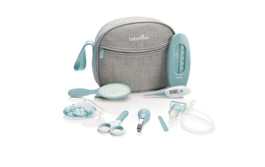 BABYMOOV Babykulturtasche smokey
