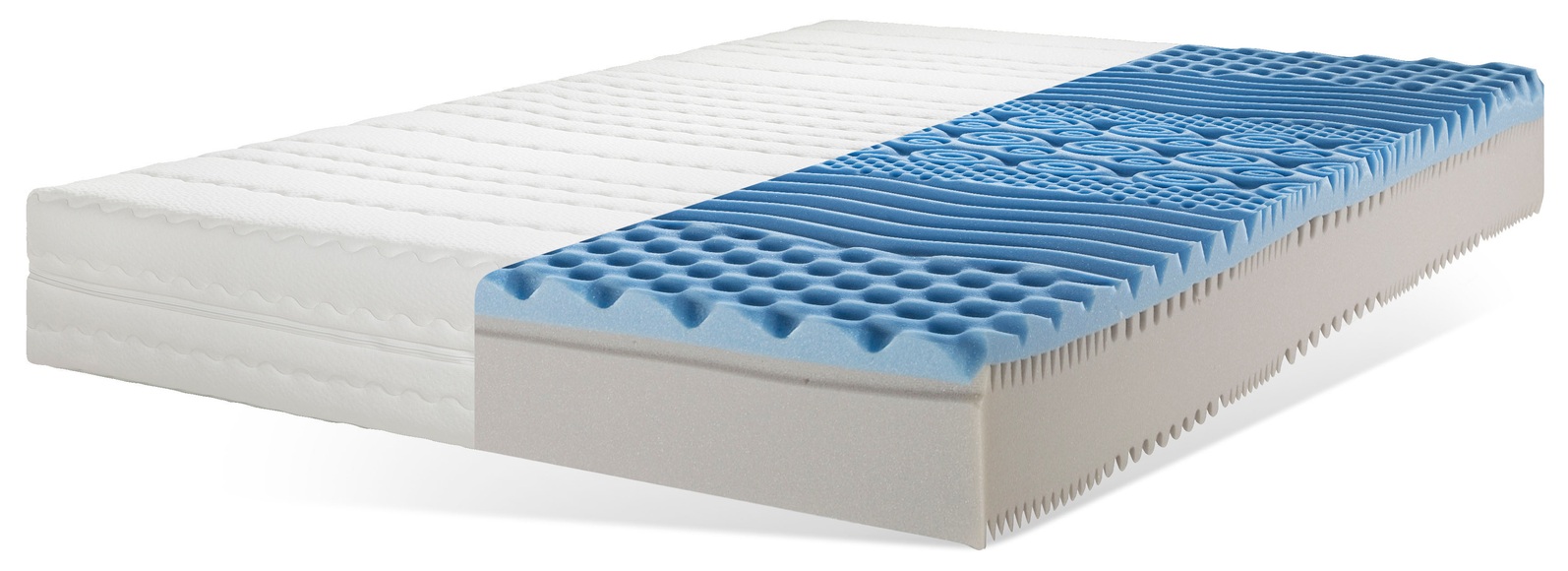 GOODproduct Komfortschaummatratze »Ellita«, 23 cm cm hoch, Raumgewicht: 30 kg/m³, (1 St.), Matratze aus Oceanplastik, 90x200 cm und weitere Grössen erhältlich