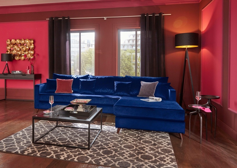 Guido Maria Kretschmer Home&Living Ecksofa »Renesse«, lose Kissen, Keder an Sitzkissen