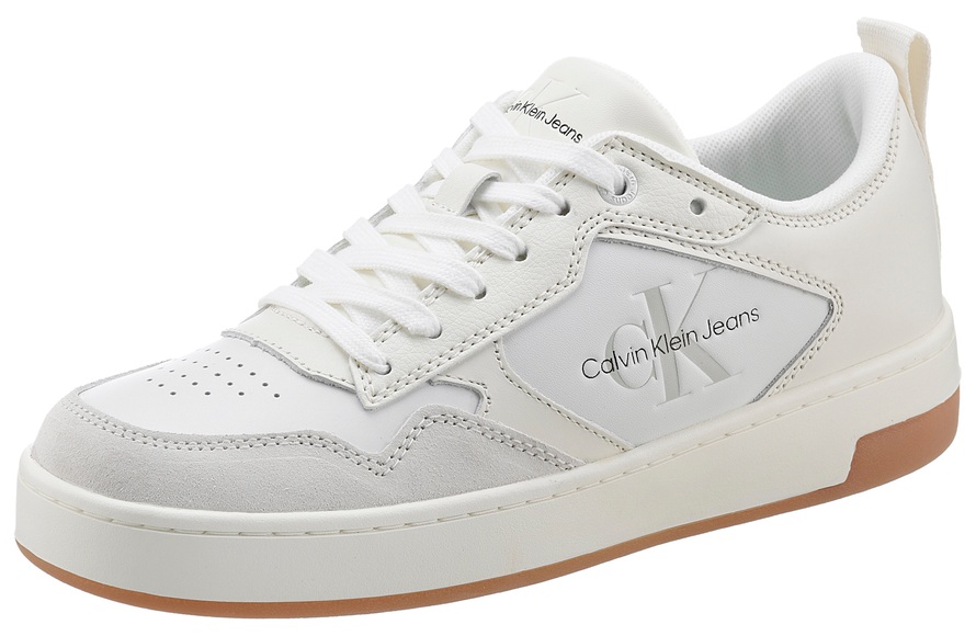 Calvin Klein Jeans Plateausneaker »BASKET CUPSOLE LOW LTH MONO W«, im Basket-Style
