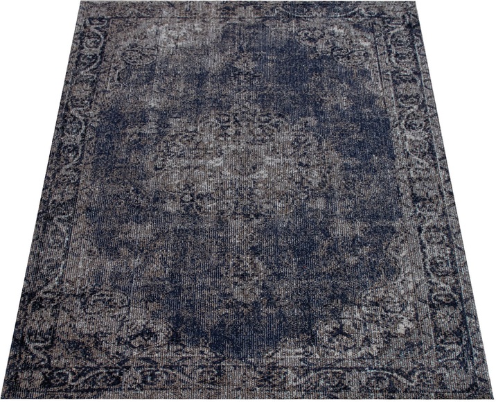 Paco Home Teppich »Artigo 436«, rechteckig, 2 mm Höhe, Kurzflor, Orient-Optik, Vintage Design, In- und Outdoor geeignet, ideal im Wohnzimmer & Schlafzimmer