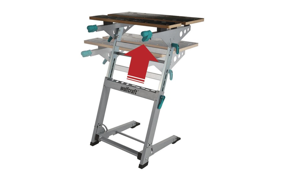 Wolfcraft 6908000 MASTER 700 Spann- und Maschinentisch 14.5 kg