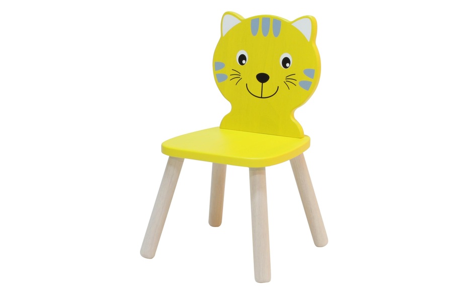 Spielba Stuhl Katze, gelb