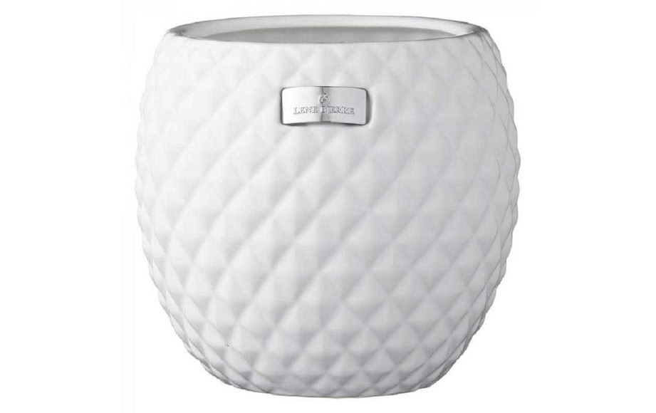 Lene Bjerre-Rosabelle Blumentopf Ø18cm, Weiss