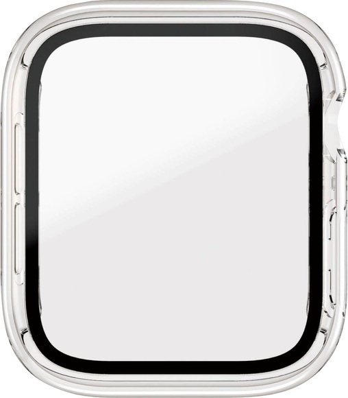 Panzerglass - Apple Watch (44 mm) Antibakterieller Hardcase Bumper + Display Schutzfolie (3643) - Transparent