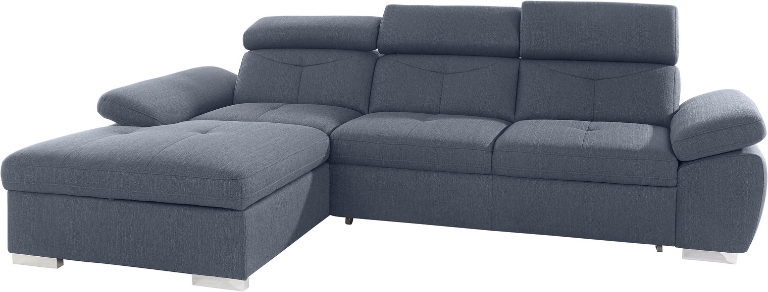 exxpo - sofa fashion Ecksofa, wahlweise mit Bettfunktion und Bettkasten