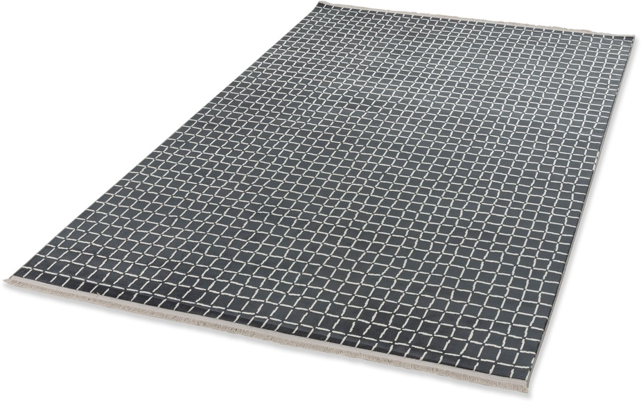 SCHÖNER WOHNEN-Kollektion Teppich »Magic 6104«, rechteckig, 7 mm Höhe, Hoch Tief Struktur, mit Viskose, weich und glänzend