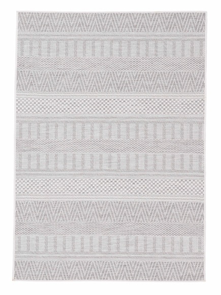 carpetfine Teppich »Boho 100«, rechteckig, 4 mm Höhe, robustes Flachgewebe, Sisal Optik, In- und Outdoor geeignet, Wetterfest und UV-beständig für Balkon, Terrasse, Garten, Aussenbereich,Wohnzimmer, Schlafzimmer
