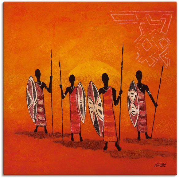 Artland Wandbild »Afrikanische Männer«