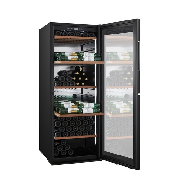 Climadiff Weinkühlschrank MILLESIME 200B, Freistehend, 1 Zone, 204 Flaschen
