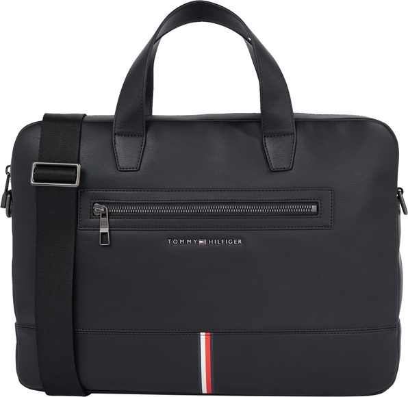 Tommy Hilfiger Messenger Bag »TH CORPORATE COMPUTER BAG«, mit abnehmbaren Umhängeriemen