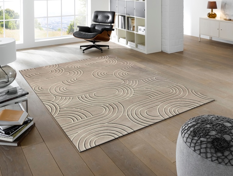 wash+dry by Kleen-Tex Teppich »Sand Twist«, rechteckig