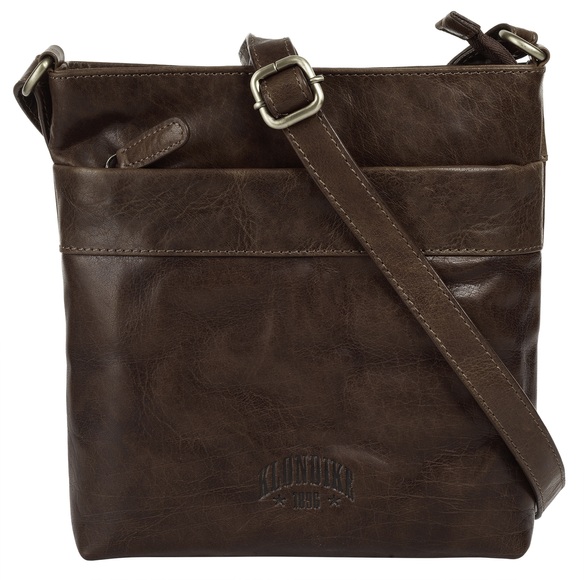Klondike 1896 Umhängetasche, (1 tlg.), echt Leder