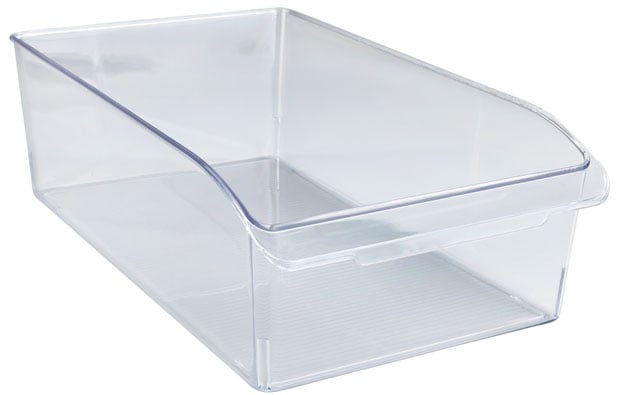 Wenko - Schrank-Organizer L, Aufbewahrungsbox für Küchenschrank und -regal