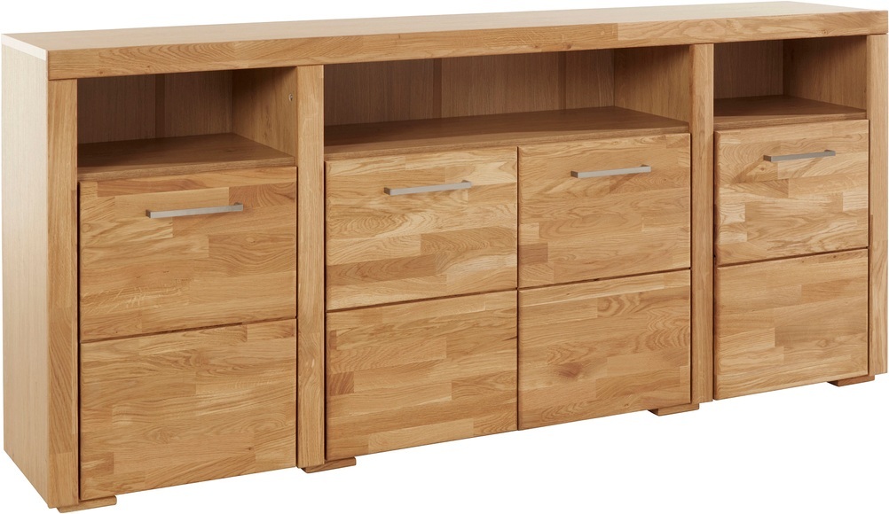 Woltra Sideboard »Falco«, Fronten in Massivholz