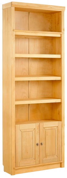 Home affaire Bücherregal »Cliff«, in 2 Höhen, mit 2 Holztüren
