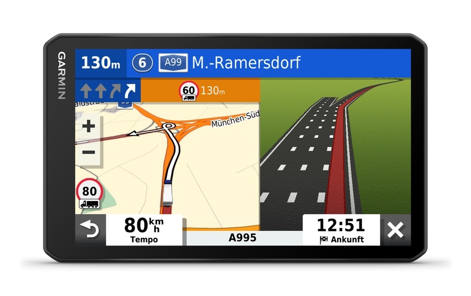 Garmin dezl Lgv700 - LKW-Navi (Schwarz)