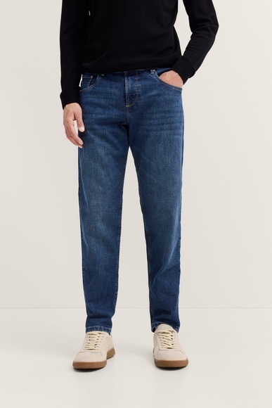 bugatti 5-Pocket-Jeans »Tapered Fit«, aus Stretch Handcrafted Denim