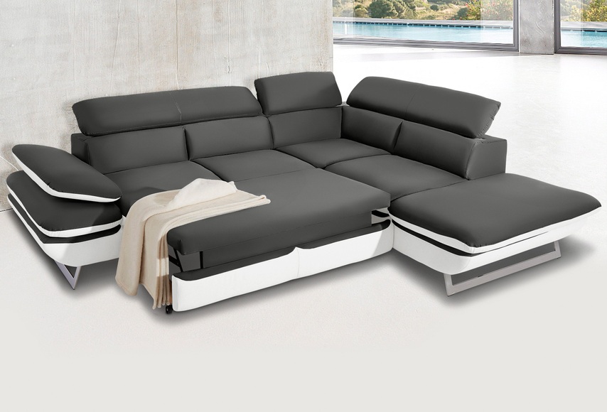 INOSIGN Ecksofa, wahlweise mit Bettfunktion