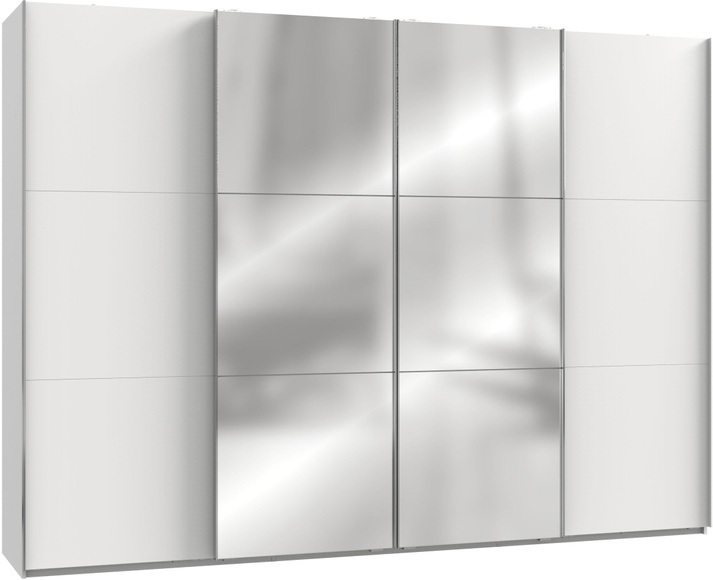 Fresh To Go Schwebetürenschrank »Level«, mit Synchronöffnung