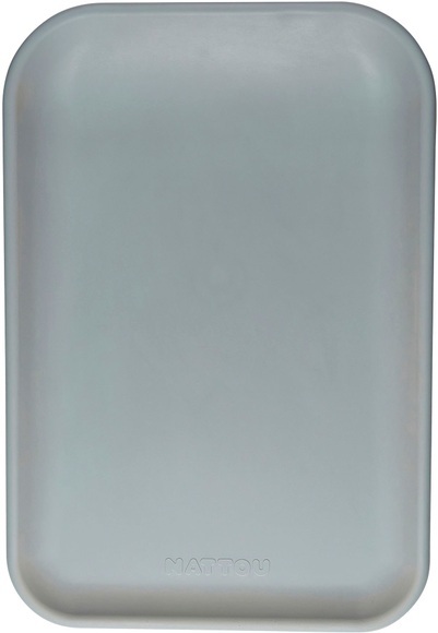 Nattou Silikon Wickelauflage Softy PU-Schaum grau