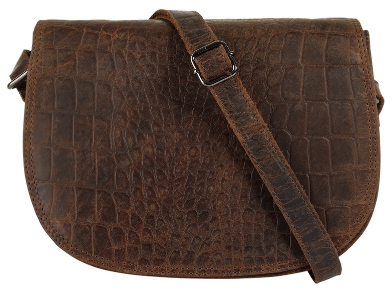 Cluty Umhängetasche, (1 tlg.), echt Leder