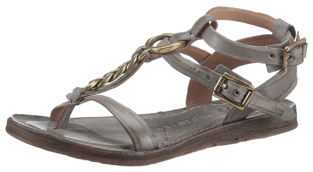 A.S.98 Riemchensandale »RAMOS«, mit effektvoller Zierkette