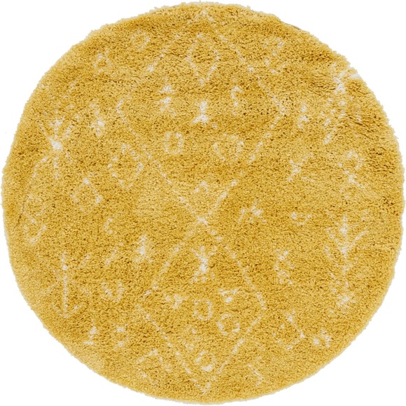 Myflair Möbel & Accessoires Teppich »Temara Shag«, rund, 51 mm Höhe