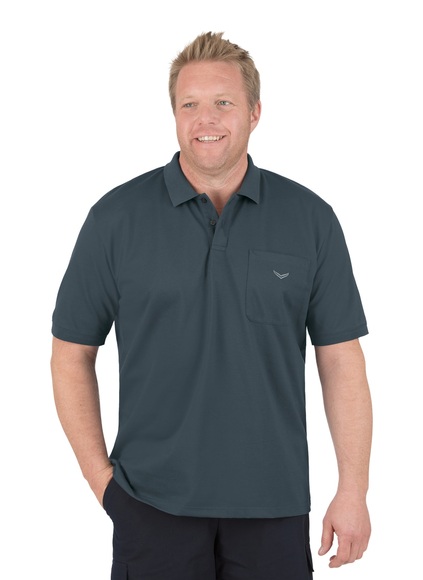 Trigema Poloshirt, mit Brusttasche