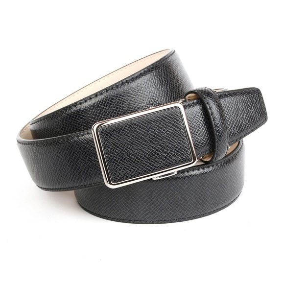 Anthoni Crown Ledergürtel mit Designmuster