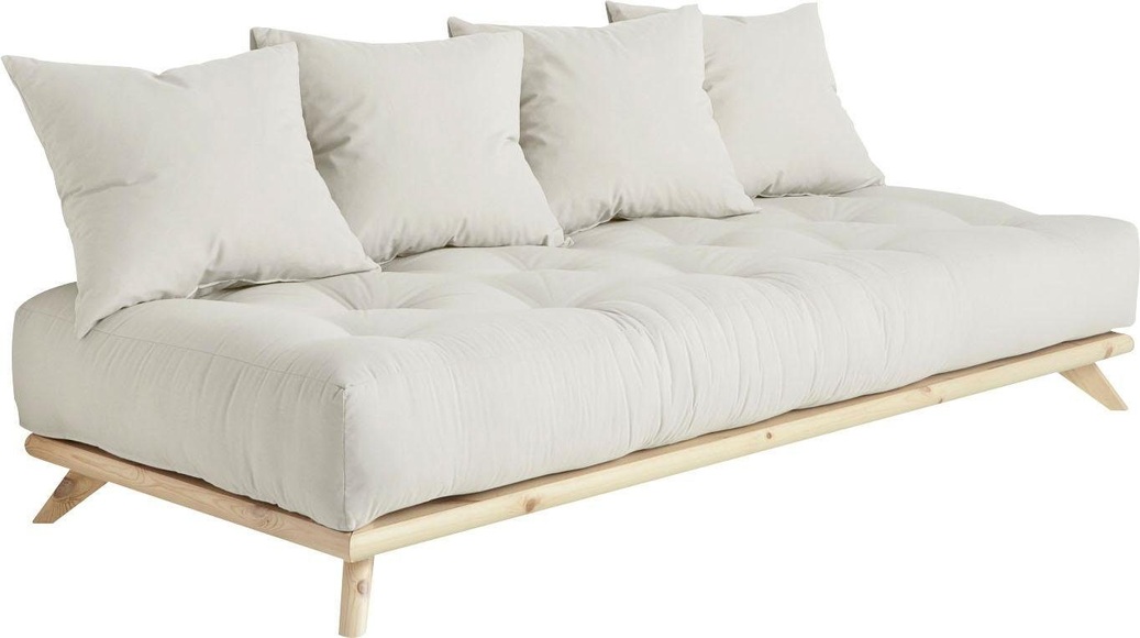 Karup Design SENZA Futonsofa inkl. 4 Kissen, Farbe und Gestell auswählbar