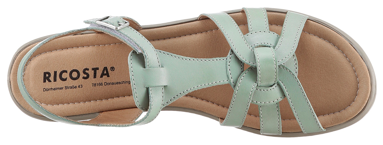 Ricosta Sandale »Birte WMS Weiten Schuh Mess System«, mit Klettverschluss