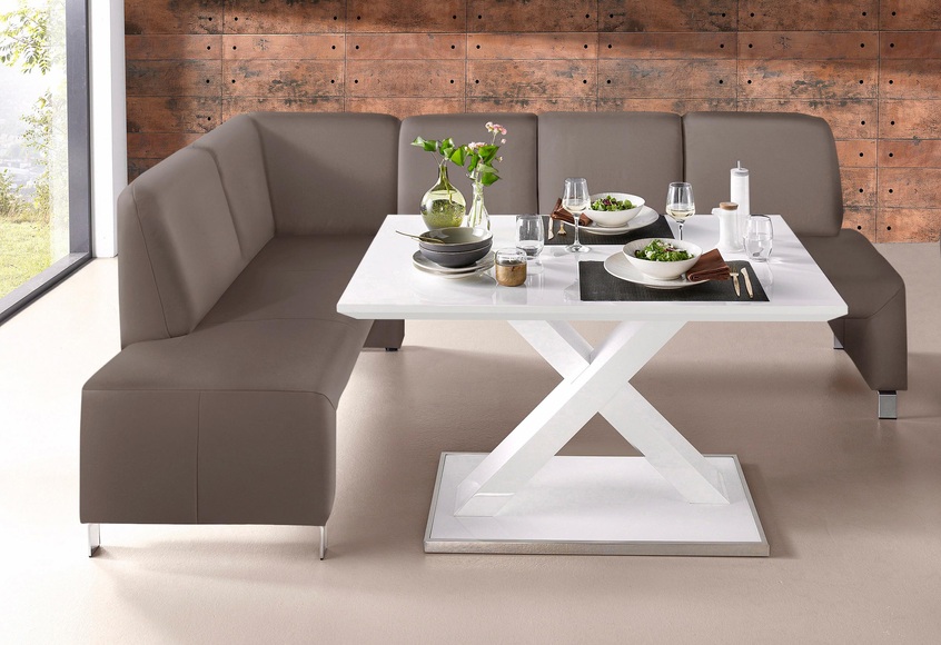 exxpo - sofa fashion Eckbank »Intenso«, Frei im Raum stellbar