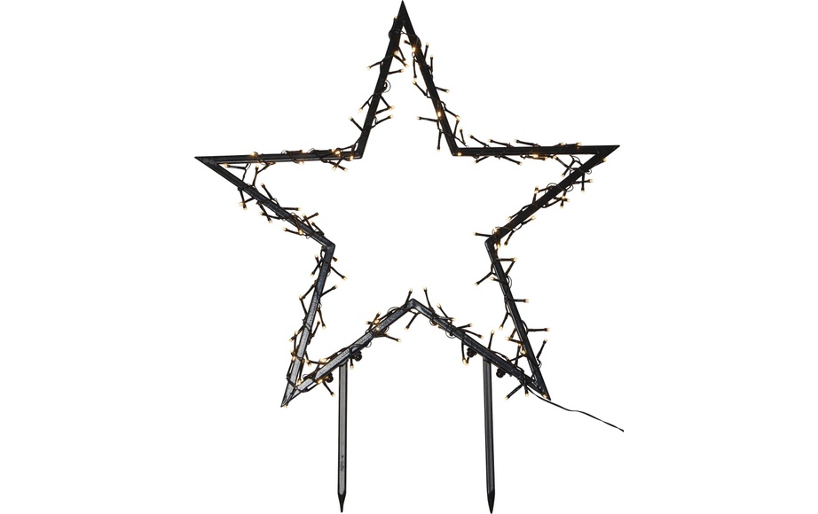 LED-Dekoleuchte Spiky mit Erdspießen, 60 cm